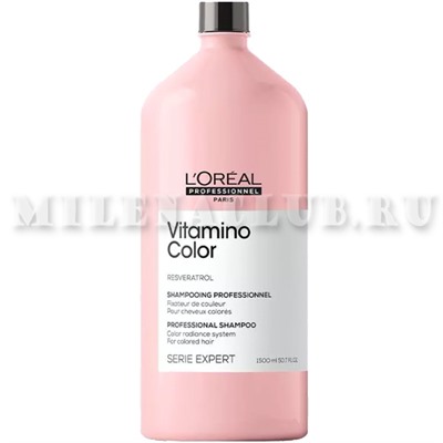 L`Oreal Шампунь для сохранения цвета Vitamino Color 1500 мл.