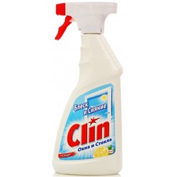 Средство для мытья окон и стекол Clin (Клин) Лимон, курок, 500 мл