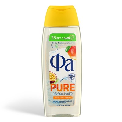 Гель для душа Fa Pure Freshness, манго, 250 мл