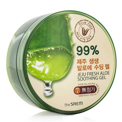 СМ Aloe VEGAN Гель для тела успокаивющий Jeju Fresh Aloe Soothing Gel 99% 500ml