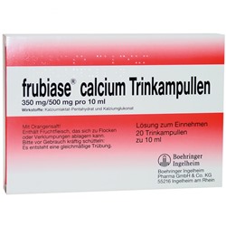 frubiase (фрубиэйс) calcium Trinkampullen 20 шт