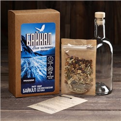 Набор для приготовления настойки «Ликёр Байкал»: набор трав и специй 16 г.,бутылка 500 мл., инструкция