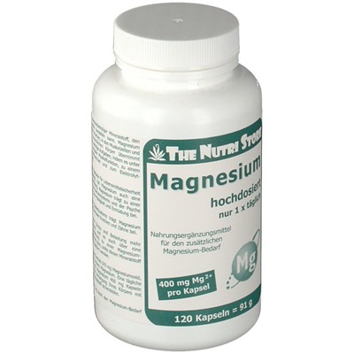 Magnesium (Магнесиум) 400 mg 120 шт