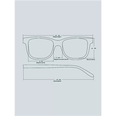 Солнцезащитные очки Graceline SUN G01008 C3 Черный линзы поляризационные