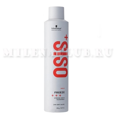Schwarzkopf OSiS+ Лак для волос сильной фиксации Freeze Hairspray 500 мл.