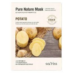 АН Secriss Маска тканевая Secriss Pure Nature Mask Pack- Potato 25мл