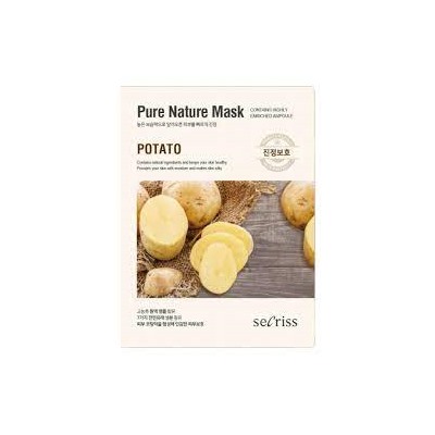 АН Secriss Маска тканевая Secriss Pure Nature Mask Pack- Potato 25мл