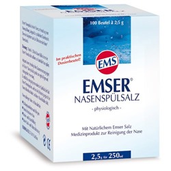Emser (Емсер) Nasenspulsalz Порошок для приготовления раствора для промывания носа 100 шт