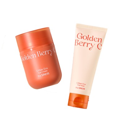 Акция При покупке крема для глаз Urban Eco Golden Berry C Eye Cream — в подарок маска Urban Eco Golden Berry C Vital MaskСМ Golden Berry Крем для кожи вокруг глаз Urban Eco Golden Berry C Eye Cream