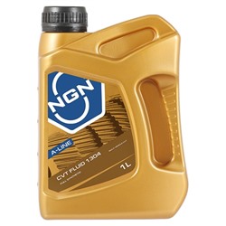 Масло трансмиссионное NGN A-Line CVT Fluid 1304, синтетическое, 1 л