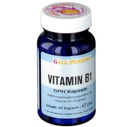 GALL PHARMA Vitamin B1 1,4 mg GPH Капсулы, 90 шт