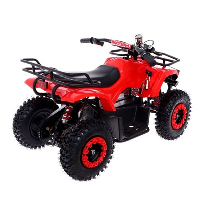 Квадроцикл электрический ATV M6 - 800W, цвет красный