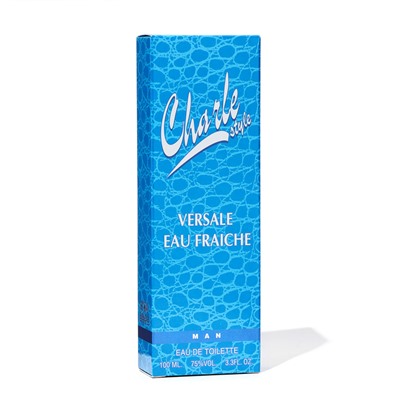 Туалетная вода для мужчин Charle style versale eau fraiche, 100 мл