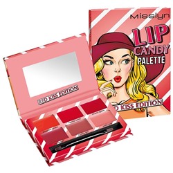 Misslyn (Мисслин)  Festival Vibes Lip Candy Palette, Nr. 1 Red Kiss / 13,34 g