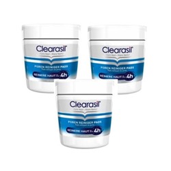 Clearasil Pads Poren Reiniger Средство для очищения лица, диски, Набор 3 упаковки x 65 шт.