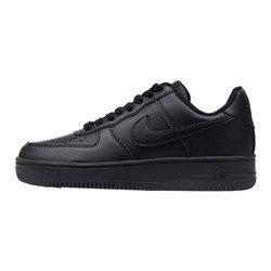 Кроссовки Nike Air Force 1 '07 Black Leather арт 5000-2