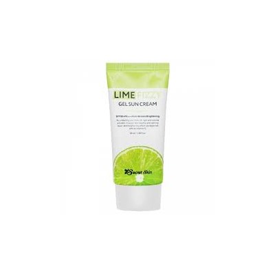 SS LIME FIZZY Крем для лица солнцезащитный с экстрактом лайма Secretskin LIME FIZZY GEL SUN CREAM SPF50+/pa+++ 50ml С/Г до 05.2025 скидка 30%