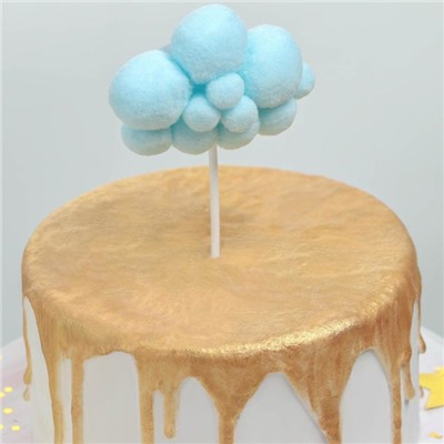 Топпер для торта «Облачко», 17×9 см, цвет МИКС