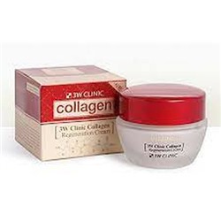 3W CR Крем для лица восстанавливающий с коллагеном COLLAGEN REGENERATION CREAM, 60g брак/ скидка 10% Замята упаковка