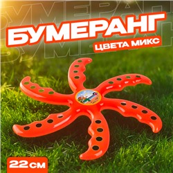 Бумеранг «Морская звезда», цвета МИКС