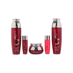 JGT SET Набор уходовый с экстрактом женьшеня DAANDAN BIT PREMIUM RED GINSENG 3SET 150мл/150мл/30мл/30мл/50мл    брак/ скидка 20% Замята упаковка