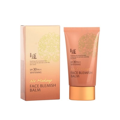 BB-крем для лица Welcos Lotus No Makeup Blemish Balm, 50 мл