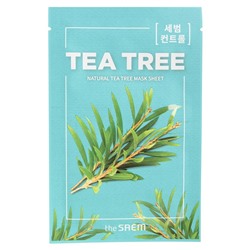 Маска для лица тканевая The Saem Natural Mask Sheet Tea Tree, 21 мл