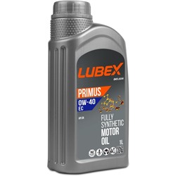 Моторное масло LUBEX PRIMUS EC 0W-40 SN, синтетическое, 1 л