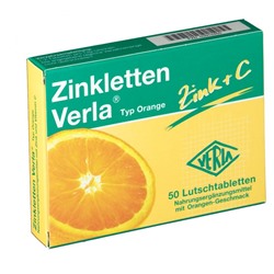 Zinkletten (Цинклеттен) Verla Orange 50 шт
