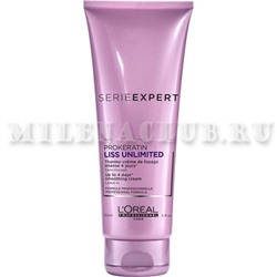 L`Oreal Разглаживающий крем для непослушных волос Liss Unlimited 150 мл.