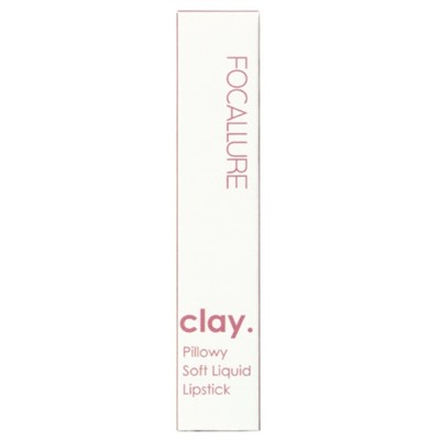 Губная помада жидкая суперстойкая Focallure Clay Pillowy Soft, тон 003, 2 г