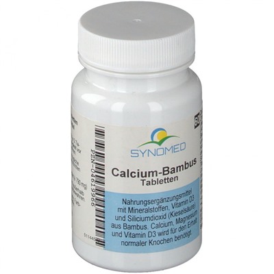 SYNOMED (СИНОМЕД) Calcium-Bambus 60 шт