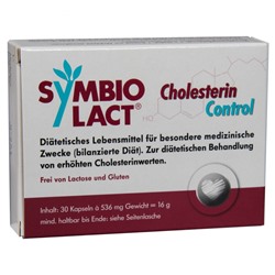 SYMBIO (СИМБИО) LACT Cholesterin Control 30 шт