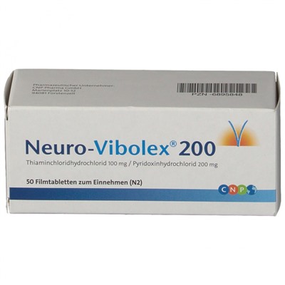 Neuro (Нойро) Vibolex 200 Filmtabl. 50 шт