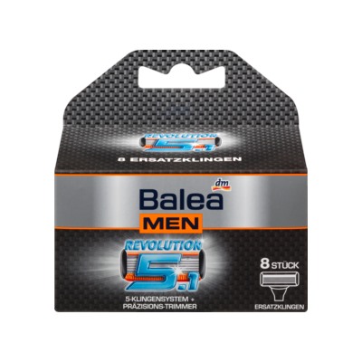 Balea MEN revolution 5.1 Запасные лезвия	, 8 шт