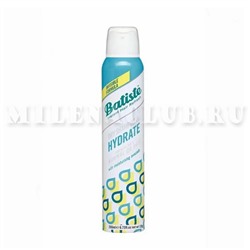 Batiste Сухой шампунь HYDRATE увлажняющий для нормальных и сухих волос 200 мл