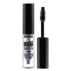 Гель для бровей Luxvisage Brow Super Fix 12H бесцветный, суперсильной фиксации на 12 ч, 5,5 г