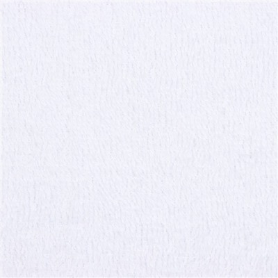 Полотенце махровое Этель "Терри" 70*140 см, цв. белый, 100% хлопок, 430 г/м2