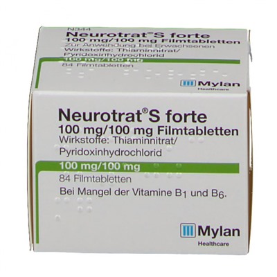 Neurotrat (Нойротрат) S forte Filmtabletten 84 шт
