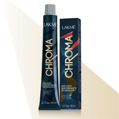 Крем-краска Lakme Chroma, тон 9/36 Светлый блондин золотисто-коричневый, 60 мл