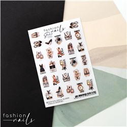 Fashion Nails, Слайдер-дизайн Sticker 33