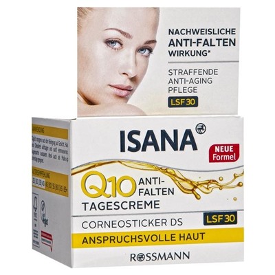 Isana Revital Q10 LSF 30 Tagescreme Дневной крем для лица, антивозрастной, 50 г