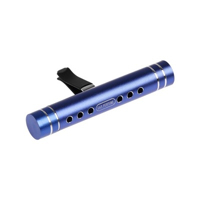 Ароматизатор в дефлектор Grand Caratt, металл, 8 см, морской, синий