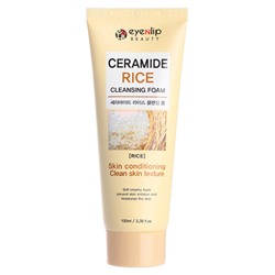 ENL FOAM Пенка для лица CERAMIDE RICE CLEANSING FOAM брак/ скидка 10% Замята упаковка / ***НЕ ДЛЯ ПРОДАЖИ НА МП***