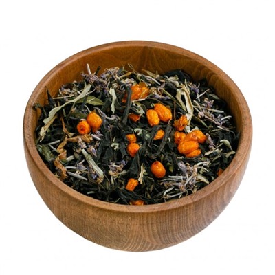Иван-чай ферментированный крупнолистовой с листьями и ягодами облепихи 40г