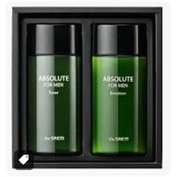 СМ Men Набор уходовых средств (тонер + эмульсия) Absolute for Men Skin Care 2 Set брак/ скидка 10% Замята упаковка