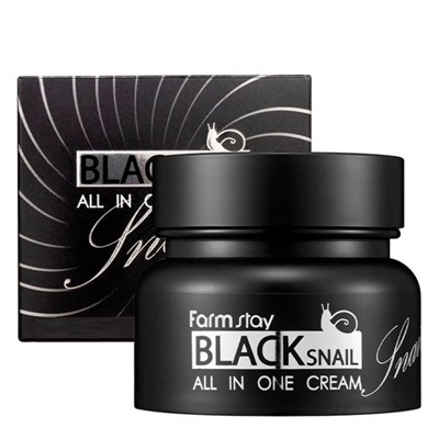 Крем для лица Farm Stay Black Snail All in One Cream