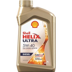 Масло моторное Shell Helix ULTRA DIESEL 5W-40, 550040552, 1 л