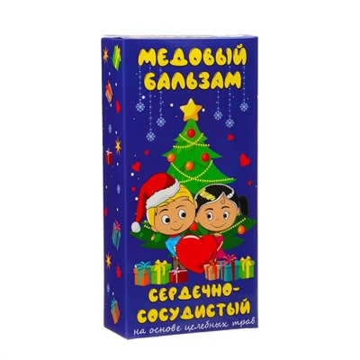 Новогодний медовый бальзам алтайский Сердечно-сосудистый Vitamuno, 250 мл