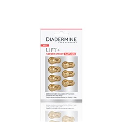 Diadermine Lift+ Sofort-Effekt Kapseln, Диадермин Капсулы с коллагеном для лица против морщин с мгновенным действием, 7 шт